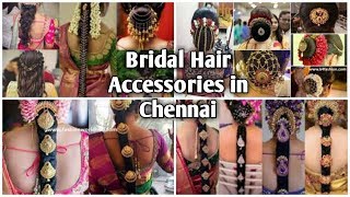 Bridal Hair Accessories,Wigs ,Hair Buns And Flower Jewellery Collections In Tamil
