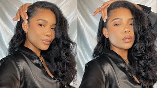 It'S My Real Hair?!  Natural Kinky Straight U Part Wig Install Ft. Alipearl Hair