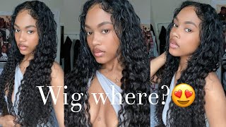 The Most Natural And Affordable Curly U Part Wig With Leave Out Ft Alipearl Hair