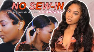 Super Flat Undetectable V-Part Wig Install, Most Natural Beginner Friendly Hairstyle Ft. Klaiyihair