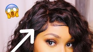Styling Water Wave Human Hair Lace Front Wig Ft. Nabeautyhair.Com