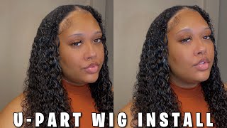 Affordable & Best Curly U-Part Wig Review+ Install |Alipearl Hair | Cayci R’Nai’