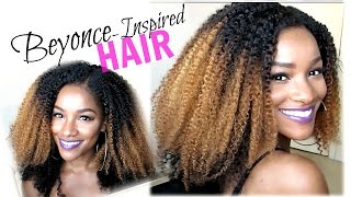 Kinky Curly U-Part Wig Tutorial (2 Bundles)│Perfect Locks Hair