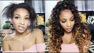 Half Up Half Down Ponytail W/ A Upart Wig | Unice Hair
