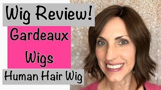 Wig Review! Gardeaux Wigs Human Hair Wig!