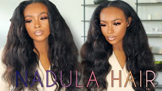 Bomb Natural Hair Vibes!? Or Is This A Kinky Straight V-Part Wig From Nadula Hair?