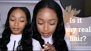 Is This My Real Hair Or A Wig? Installing A U-Part Ft Sunber Hair