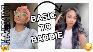 Basic To Bombshell! 5-Min Special Occasion Hairstyle| Bridal|Prom|Wedding Wig|Hairvivi