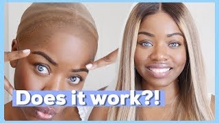 Making My Wig Lay Flat! Bald Cap Method | Cydnee Black