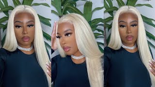 Barbie Blonde #613 Lace Front Wig Install Ft. Elfin Hair