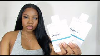 I Tried The Ordinary Haircare Shampoo & Conditioner On My Black/African American 4A 4B 4C Hair