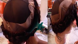 How To Make A 360 Lace Frontal Wig #360Frontal #Makinga360Wig