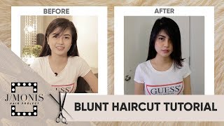 Blunt Haircut Tutorial | Women’S Cut And Hair Care