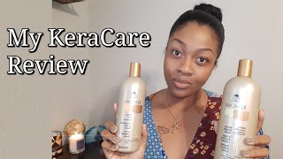 Relaxed Hair || Keracare Shampoo And Conditioner Review