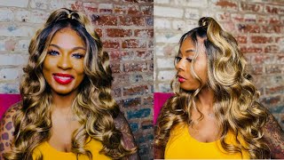 What Wig Is That? Bobbi Boss Synthetic Hair 360 13X2 Updo Frontal Lace Wig - Mlf418 Eleanor ❤️