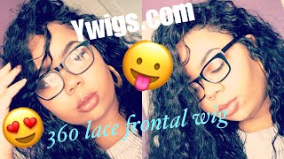 360 Lace Frontal Wig Review// Ywigs.Com Under $200