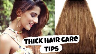 Thick Hair Care Tips: To Stop Hair Loss And Increase Hair Growth, Volume/ Healthy Hair Care Routine