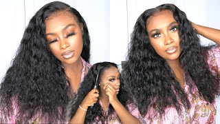 Pre-Plucked Loosecurly 360 Lacefrontal Wig| Straight Out The Box Transformation|Omgherhair