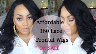 Affordable & Hot Kinky Straight 360 Lace Frontal Wig |Rpghair.Com