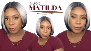 Bobbi Boss Synthetic Hair Hd Lace Front Wig - Mlf640 Matilda --/Wigtypes.Com