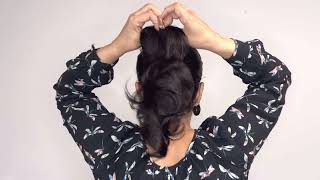 You Can Make Lovely Hairstyle Using Clutcher | Clutcher High Bun Hairstyle | #Hair #Hairstyles