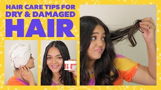 How To Treat Your Dry & Damaged Hair | Hair Care Tips For Frizzy Hair  | Be Beautiful