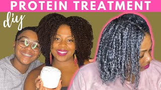 Protein Treatment For Natural Hair| Diy Protein Deep Conditioner
