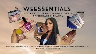 Wessentials Beauty Haul || $50 Of Affordable & Drugstore Beauty All Under $10! || Swatches & More!
