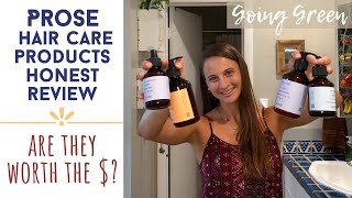 Prose Haircare Review Unsponsered | Healthier Shampoo & Conditioner | My Honest Opinion!