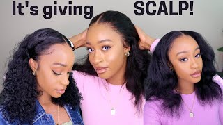 New Crystal Lace!!! + Natural Hairline +2In1 Wet And Wavy 13*6.5 Lace Frontal Wig| Ft. Geniuswigs