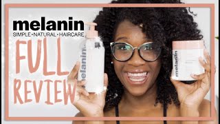 Melanin Hair Care Review | Leave In Conditioner | Naptural85