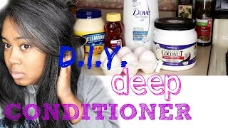 Diy Winter Deep Conditioner | Transitioning To Natural Hair Care