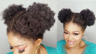 Omg! Most Natural Two Sides Bun Wig/ Detailed Tutorial