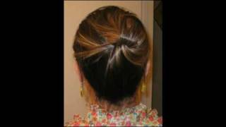 Quick Hair Trick: Updo Without Any Hair Ties, Clips, & Pins!