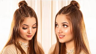 3 New Hairstyle For Shaadi L Rabeeca Khan Hairstyle L Braids Hairstyles L Easy Wedding Hairstyles