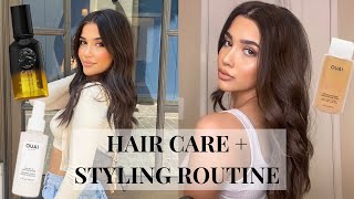 Hair Care + Styling Routine! | Sabrina De Luca