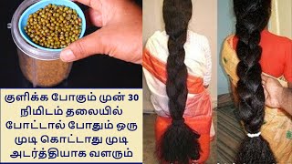 கேரளா பெண்களின் முடியின் ரகசியம் Kerala Women Hair Growth Home Remedy