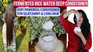 Diy Fermented Rice Water Deep Conditioner For Silky, Shiny, Long Hair | Sushmita'S Diaries