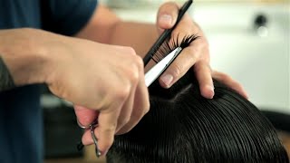 Basic Scissor Cutting - Short Messy Haircut - For Beginners