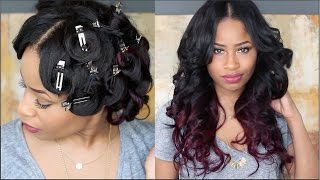 How To: Pin Curl That Hair !