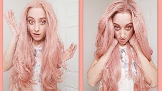 Wig Unboxing & Adding Roots To Synthetic Hair / Donalove Hair