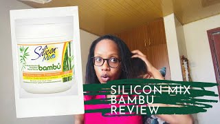 Silicon Mix Bambu Deep Conditioner Review On Relaxed Hair- Very Impressed:) | Healthy Hair Care