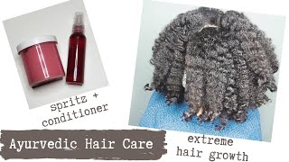 Ayurvedic Hair Care | Diy Hibiscus Tea Conditioner + Spritz - Extreme Hair Growth