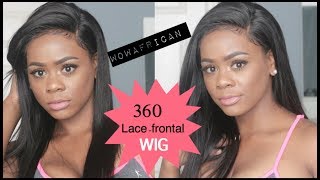 What Wig!? 360 Lace Frontal Wig | Wowafrican