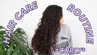 Hair Care Routine For Curly/ Wavy Hair With Shampoo/ Conditioner Bar