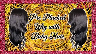 Amazon Human Hair Review |  Pizazz 360 Lace Frontal Wig Pre Plucked With Baby Hair Wig