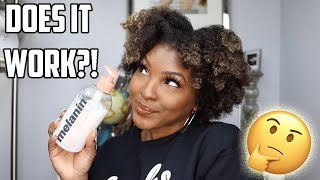 New Melanin Haircare Multi-Purpose Leave In Conditioner | Using 1 Product, 6 Ways! Kensthetic