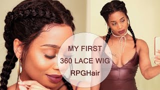 Pre-Plucked 360 Lace Frontal Wig| Beginner Friendly! (Rpghair.Com)
