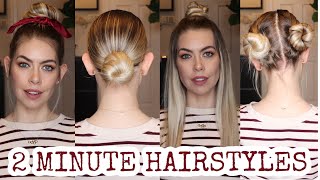 2 Minute Hairstyles (No Bobby Pins Required) | Brittanynichole