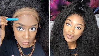 How To Install And Style Kinky Straight Hair! (Rpg Hair)